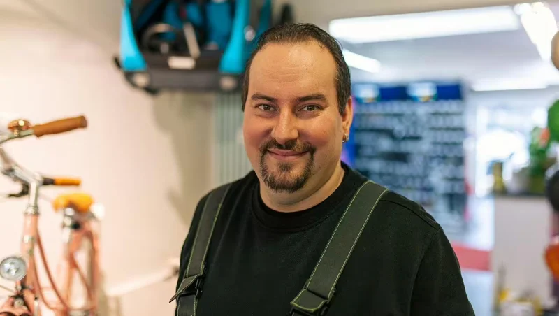 Innenansicht Fahrrad Buck – Verkaufsraum